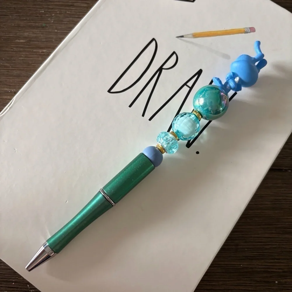 Disney Doorables: A Bug's Life: Flik handmade beaded pen